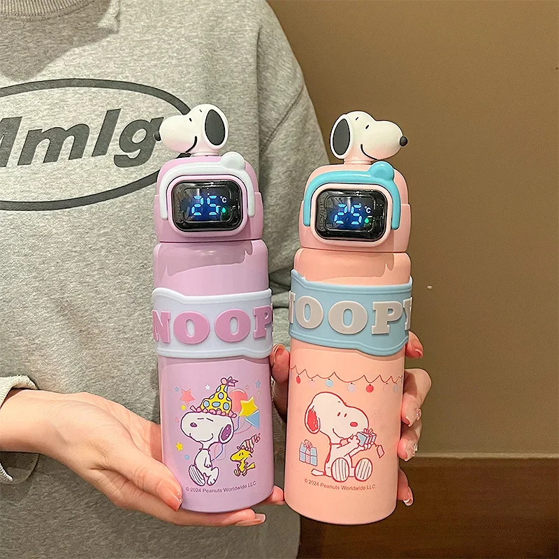Детский термос Snoopy, чашка для мальчиков и девочек, умные чашки из нержавеющей стали 316 для воды, Студенческая и школьная портативная чашка, подарок
Детский термос Snoopy, чашка для мальчиков и девочек, умные чашки из нержавеющей стали 316 для воды, Студенческая и школьная портативная чашка, подарок