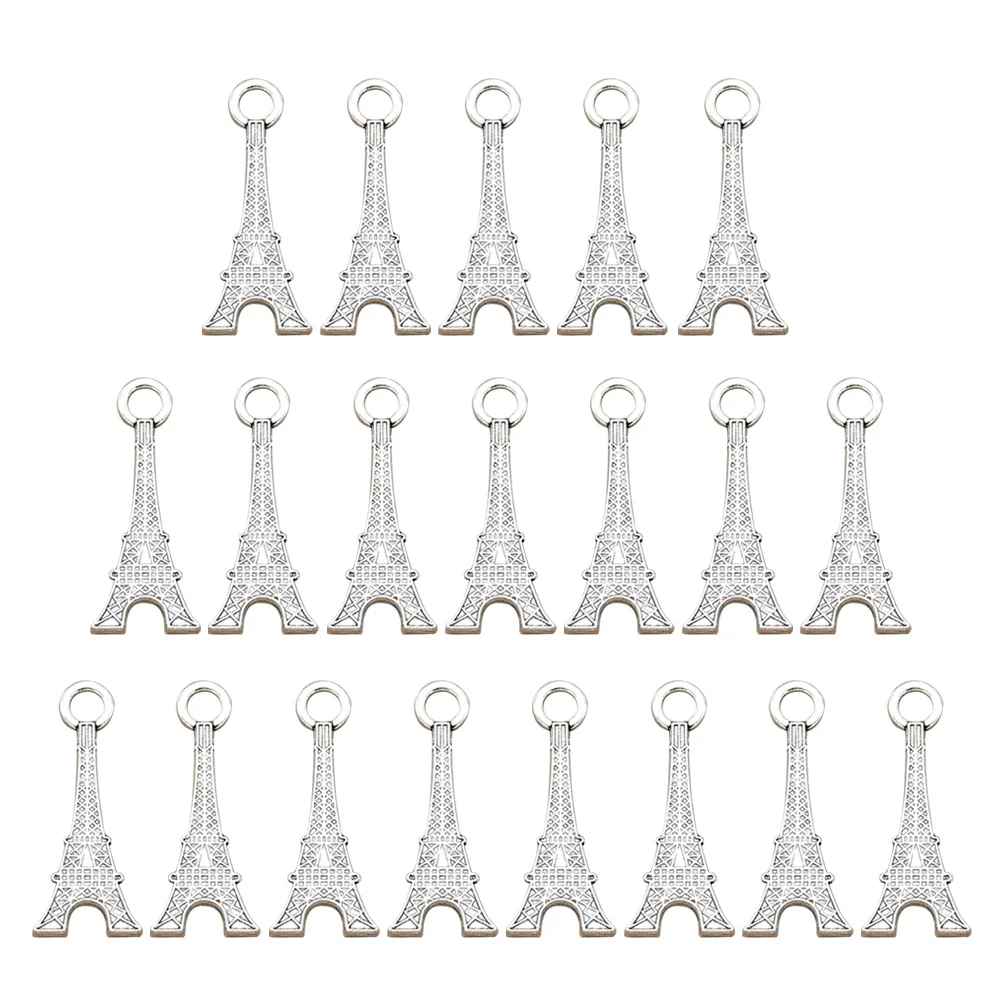 Alloy Eiffel Pendant Charms Silver Pendants for Necklace Bracelet Eiffel Tower Pendant DIY Jewelry Making Supplies
Alloy Eiffel Pendant Charms Silver Pendants for Necklace Bracelet Eiffel Tower Pendant DIY Jewelry Making Supplies