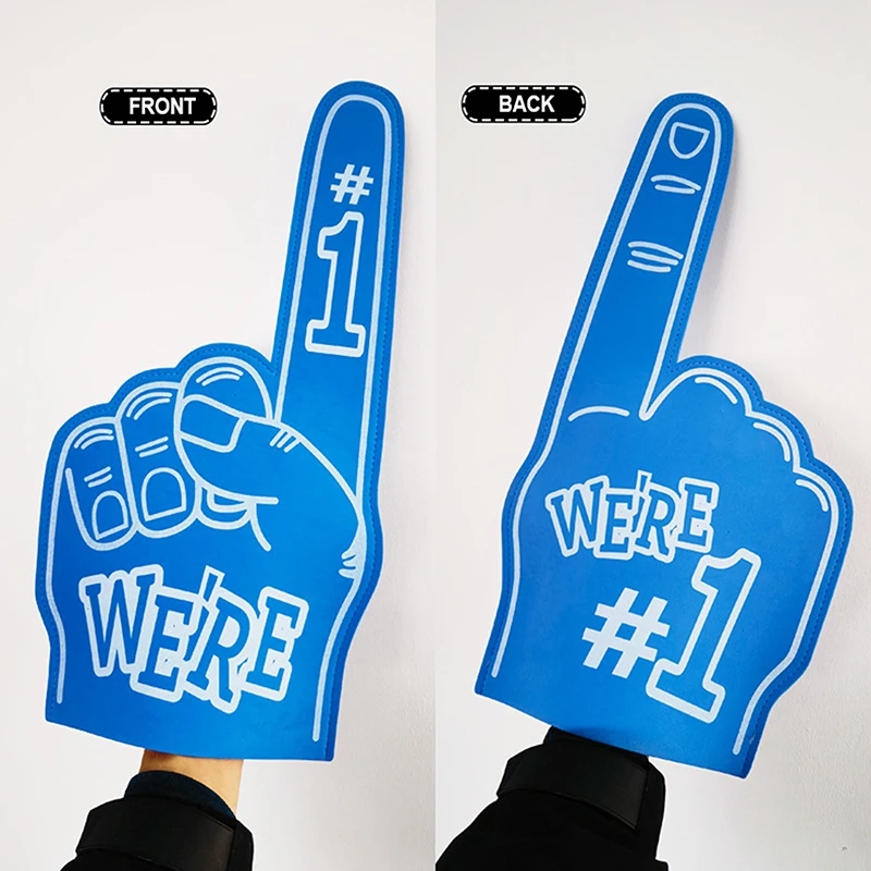 Universal Large Foams Fingers Cheerleading Props Hand Sports Event Cheering Palm Party Props Number 1 Foam Fan Finger
Universal Large Foams Fingers Cheerleading Props Hand Sports Event Cheering Palm Party Props Number 1 Foam Fan Finger