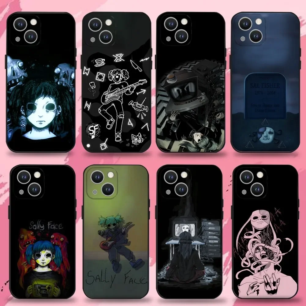 Game Sally Face SF Phone Case For iPhone 16,15,14,13,12,11 Plus,Pro Max,XS,X,XR,SE,Mini,8,7,Soft Silicone Black Cover
Game Sally Face SF Phone Case For iPhone 16,15,14,13,12,11 Plus,Pro Max,XS,X,XR,SE,Mini,8,7,Soft Silicone Black Cover