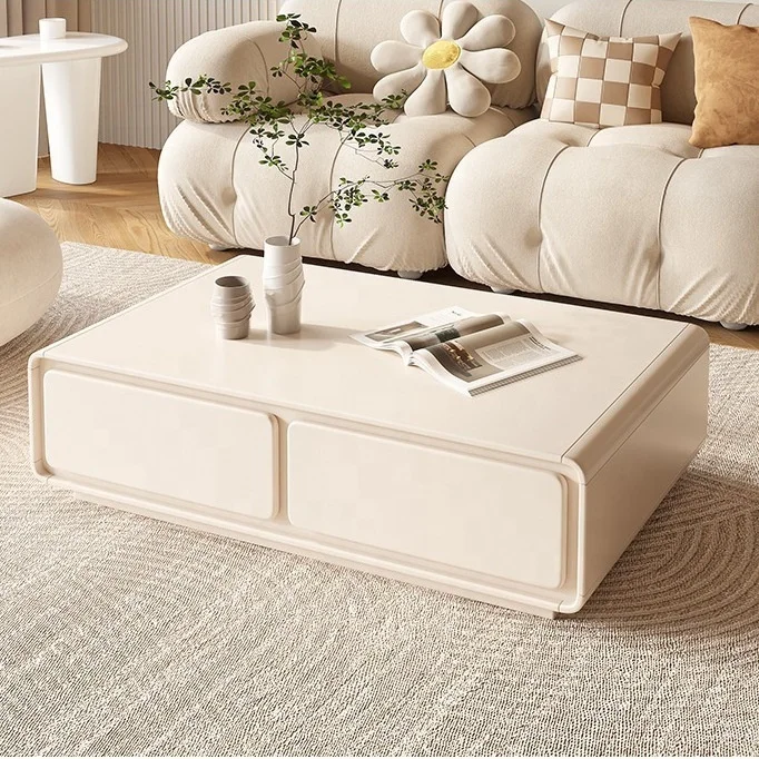 #Cream Minimalist Coffee Table Large Capacity Hidden Storage Drawer Rectangle Center Table Living Room Home Apartment Furniture
#Cream Minimalist Coffee Table Large Capacity Hidden Storage Drawer Rectangle Center Table Living Room Home Apartment Furniture