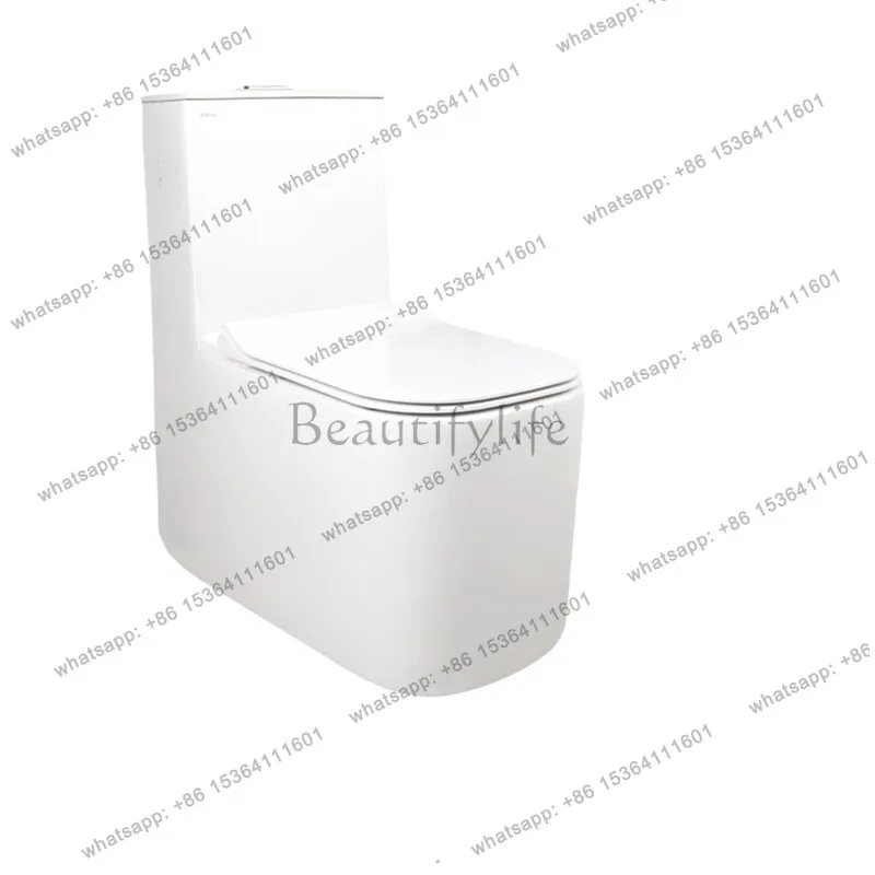 Flush toilet Household bathroom Deodorant and splash-proof ceramic toilet L17363
Flush toilet Household bathroom Deodorant and splash-proof ceramic toilet L17363
