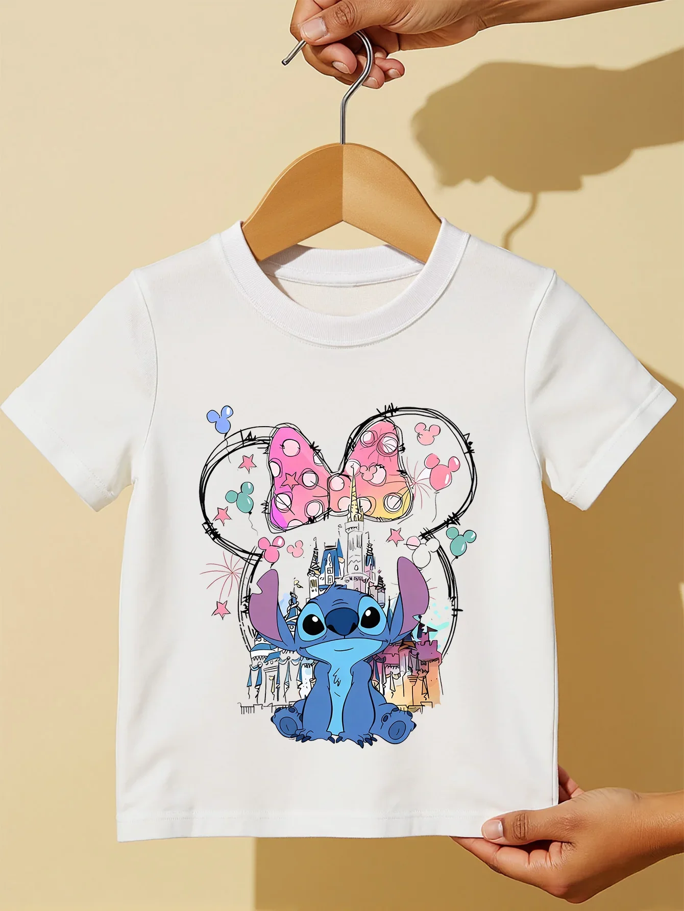 Disney Stitch Boys and Girls Kids Summer T-Shirts Family Parent-Child Clothing Casual Loose Comfort Short Sleeve Men and Women
Disney Stitch Boys and Girls Kids Summer T-Shirts Family Parent-Child Clothing Casual Loose Comfort Short Sleeve Men and Women