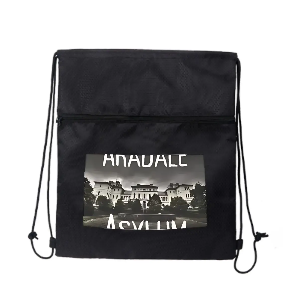 Asylum Gloom Aradale Mental Hospital Спортивный рюкзак на шнурке Спортивный рюкзак для фитнеса и путешествий на открытом воздухе
Asylum Gloom Aradale Mental Hospital Спортивный рюкзак на шнурке Спортивный рюкзак для фитнеса и путешествий на открытом воздухе