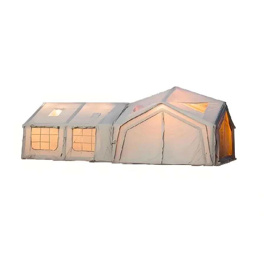 Waterproof Large Combination Inflatable Air Tent for Family Outdoor Camping Made of Oxford Canvas
Waterproof Large Combination Inflatable Air Tent for Family Outdoor Camping Made of Oxford Canvas