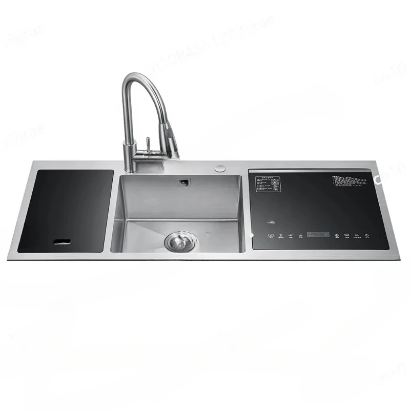 Integrated Full-Automatic Kitchen Ultrasonic Water Spray Sink Dish Washing Machine
Integrated Full-Automatic Kitchen Ultrasonic Water Spray Sink Dish Washing Machine