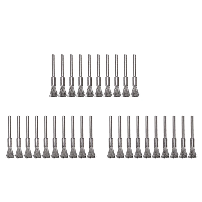 【Superdeals】30 Pc Stainless Steel 1/4 Inch (6Mm) Pen Wire Brush 532 With 1/8 Inch (3Mm) Shank For Dremel And Compatible Rotary T
【Superdeals】30 Pc Stainless Steel 1/4 Inch (6Mm) Pen Wire Brush 532 With 1/8 Inch (3Mm) Shank For Dremel And Compatible Rotary T