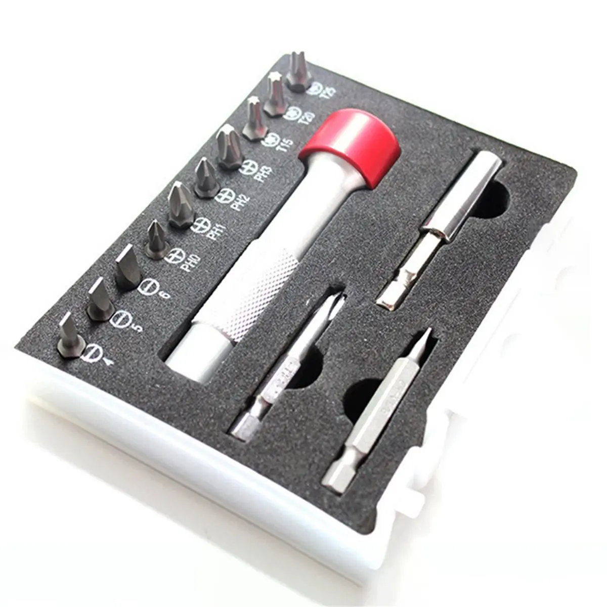 A58Z 14pcs Professional Screwdriver Set with Aluminum Handles Manual Drilling Repair Set
A58Z 14pcs Professional Screwdriver Set with Aluminum Handles Manual Drilling Repair Set
