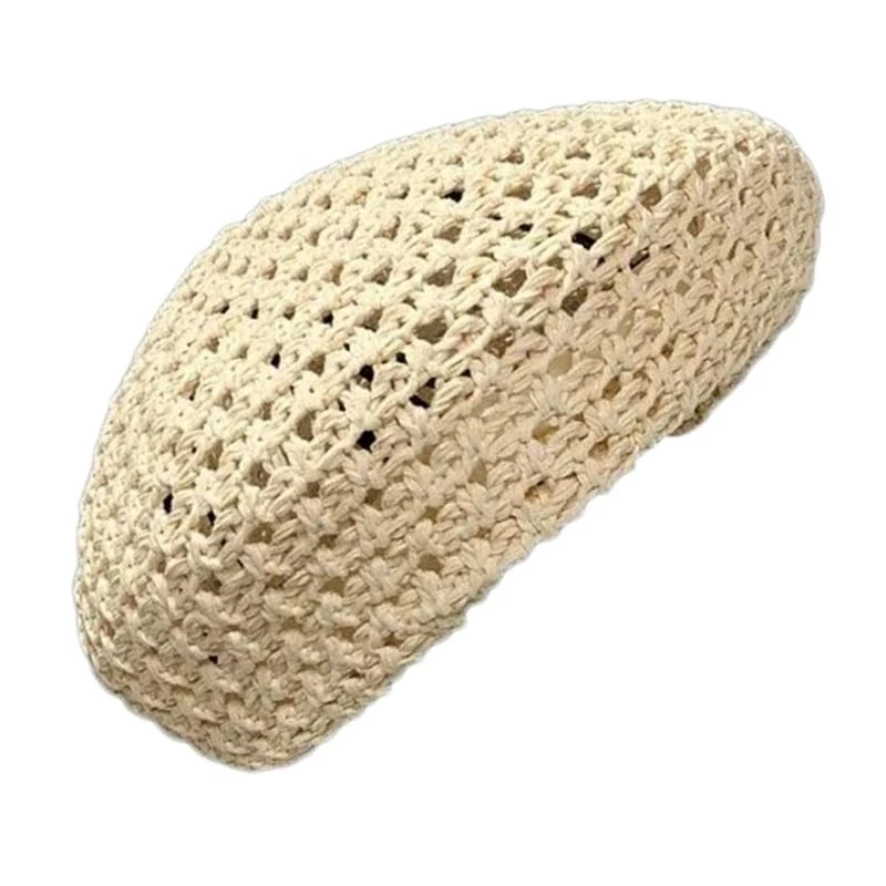 652F Breathable Hat for Various Occasion Crochet Hollowed Painter Hat Women Formal Event Dome Hat Daily Accessory
652F Breathable Hat for Various Occasion Crochet Hollowed Painter Hat Women Formal Event Dome Hat Daily Accessory