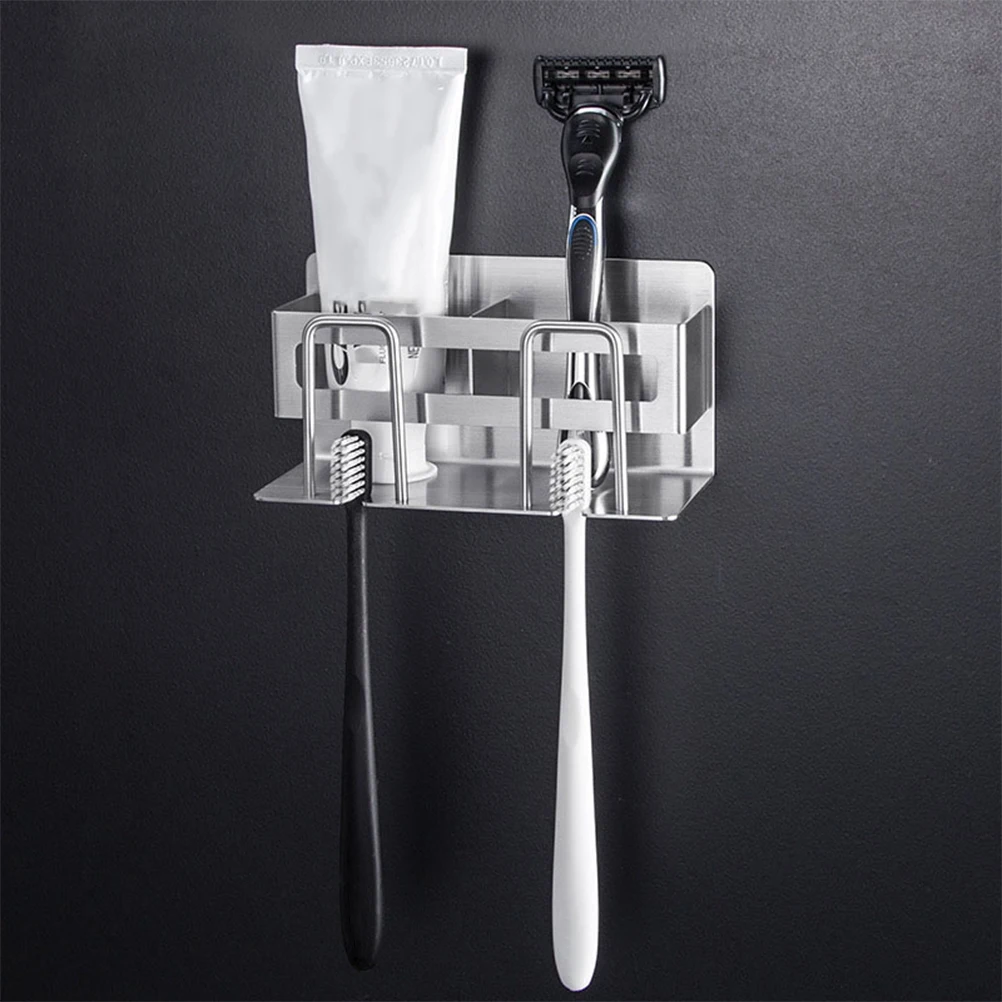 Stainless Steel Toothbrush Holder Rack ganizer Adhesive Bathroom Accessories Travel Chrome Dry Home Decor Housewares
Stainless Steel Toothbrush Holder Rack ganizer Adhesive Bathroom Accessories Travel Chrome Dry Home Decor Housewares