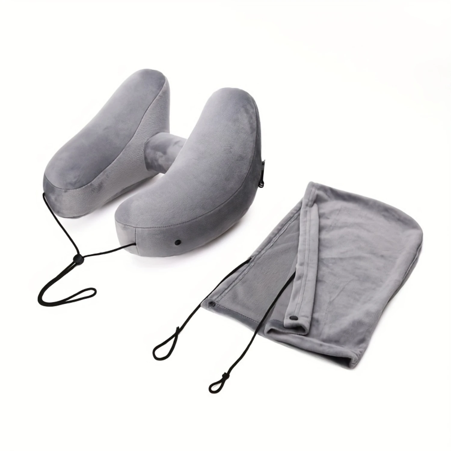1pc Neck Pillow Travel U-shaped Pillow Inflatable Pillow H Hooded Nap Pillow Outdoor Car Long-distance Airplane Neck Pillow
1pc Neck Pillow Travel U-shaped Pillow Inflatable Pillow H Hooded Nap Pillow Outdoor Car Long-distance Airplane Neck Pillow