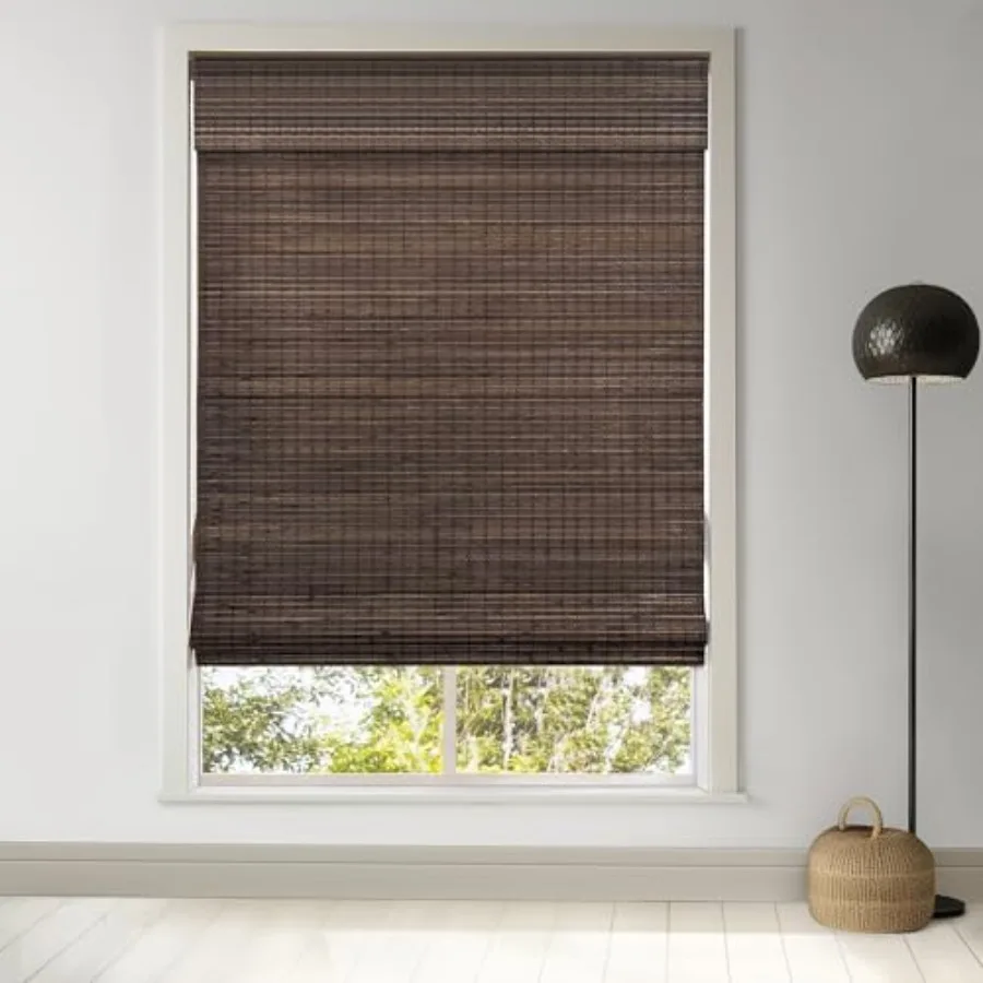 Cordless Bamboo Roman Shades, Privacy Blinds for Interior Windows, Room Darkening Roll Up Bamboo Blinds for Home and Patio, 30.
Cordless Bamboo Roman Shades, Privacy Blinds for Interior Windows, Room Darkening Roll Up Bamboo Blinds for Home and Patio, 30.