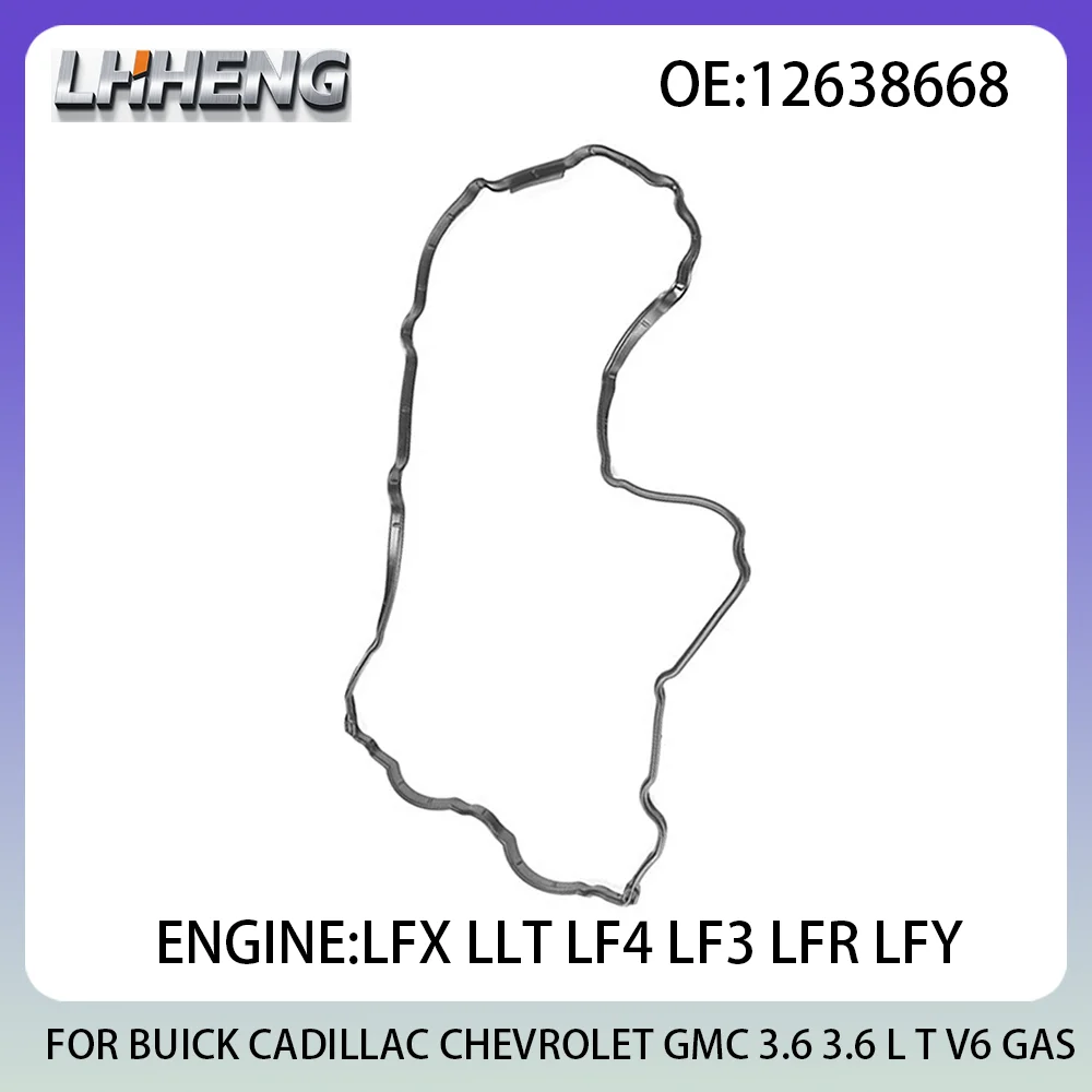 Прокладка цилиндра крышки клапана двигателя для BUICK CADILLAC CHEVROLET GMC 12638668 12664357 3,6 3,6 л T V6 GAS LFX LLT LF4 LF3 11-20
Прокладка цилиндра крышки клапана двигателя для BUICK CADILLAC CHEVROLET GMC 12638668 12664357 3,6 3,6 л T V6 GAS LFX LLT LF4 LF3 11-20