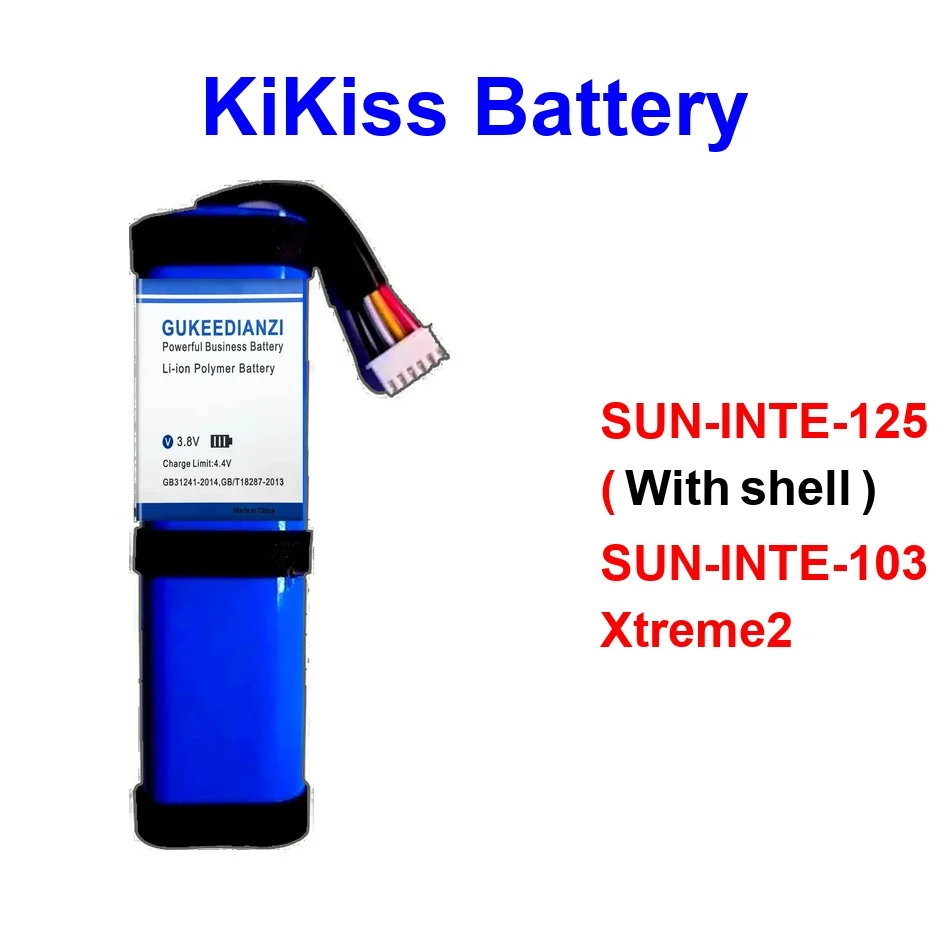 5800-12200Mah For Jbl Partybox Xtreme 2 300 2Inr19 66-2 4 66 XTREME2 Sun-Inte-125 With Shell Sun-Inte-103 Battery
5800-12200Mah For Jbl Partybox Xtreme 2 300 2Inr19 66-2 4 66 XTREME2 Sun-Inte-125 With Shell Sun-Inte-103 Battery