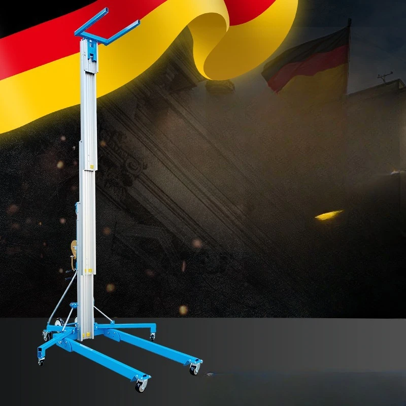Hand-cranked aluminum alloy lift Manual exhibition special platform Lifting material hoist Small lift
Hand-cranked aluminum alloy lift Manual exhibition special platform Lifting material hoist Small lift