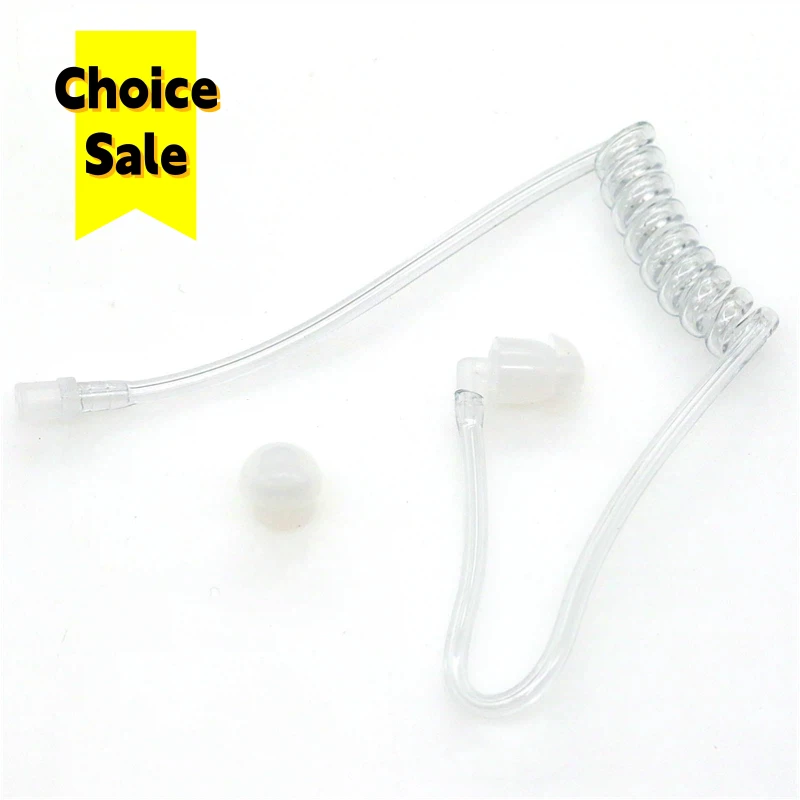 1/5/10Pcs Replacement Acoustic Coil Air Tube for Motorola Baofeng Kenwood Two Way Radios Walkie Talkie PTT Mic Earpieces Headset
1/5/10Pcs Replacement Acoustic Coil Air Tube for Motorola Baofeng Kenwood Two Way Radios Walkie Talkie PTT Mic Earpieces Headset