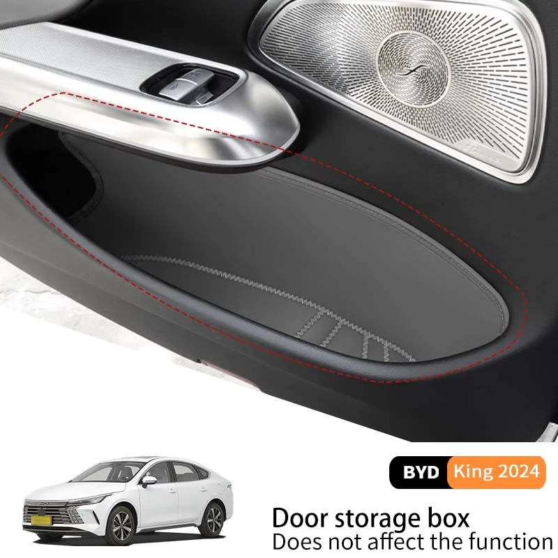 For Byd King 2024 Car Door Handle Storage Box Leather Anti-slip Organizer Case Scratch Wear resistant Interior Accessories Tidy
For Byd King 2024 Car Door Handle Storage Box Leather Anti-slip Organizer Case Scratch Wear resistant Interior Accessories Tidy