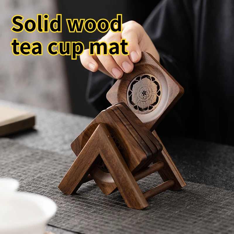 Wooden coasters, hand drained water storage, tea cup pads, heat-insulating tea cup holders, heat-resistant coasters set
Wooden coasters, hand drained water storage, tea cup pads, heat-insulating tea cup holders, heat-resistant coasters set