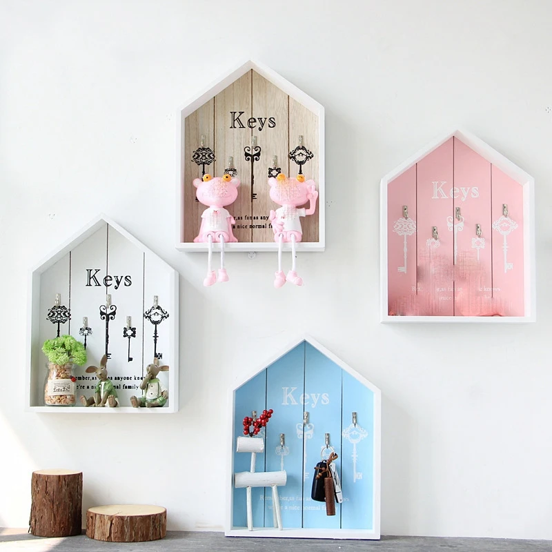 Entrance Wall Wooden Decorations Key Storage Box Wall Hanging Creative Home Nordic Small House Wall Storage
Entrance Wall Wooden Decorations Key Storage Box Wall Hanging Creative Home Nordic Small House Wall Storage
