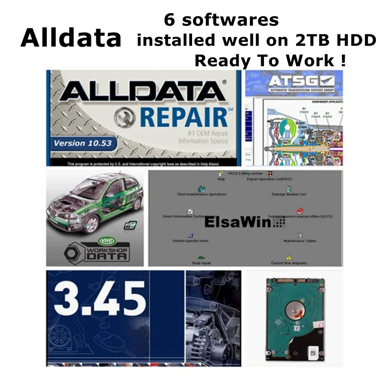 2025 Горячее программное обеспечение для авторемонта Alldata 10.53 Mit-chell od5 2015 В Яркие данные мастерской ATSG ELSAWIN 2 ТБ Жесткий диск Установлен хорошо
2025 Горячее программное обеспечение для авторемонта Alldata 10.53 Mit-chell od5 2015 В Яркие данные мастерской ATSG ELSAWIN 2 ТБ Жесткий диск Установлен хорошо