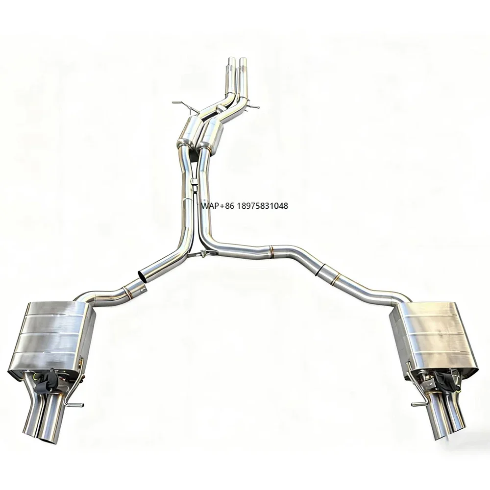 Applicable to RS6 4.0T Stainless Steel Intelligent Valved Exhaust Pipe Power Enhancement
Applicable to RS6 4.0T Stainless Steel Intelligent Valved Exhaust Pipe Power Enhancement