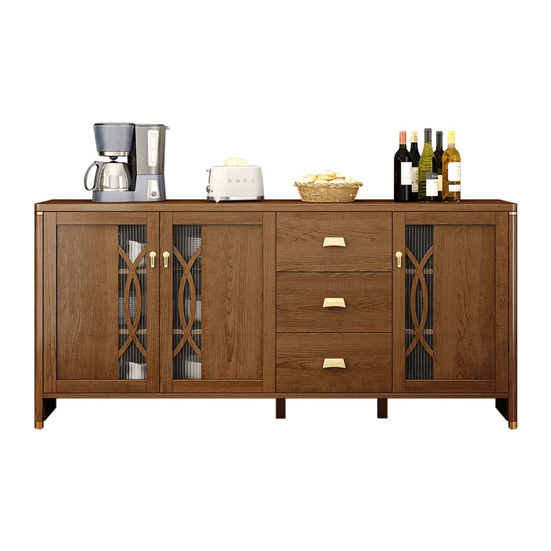 Chinese-style side cabinet household living room dining room storage cabinet solid wood frame against the wall multi-functional
Chinese-style side cabinet household living room dining room storage cabinet solid wood frame against the wall multi-functional