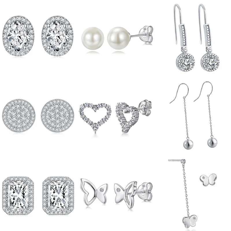 Wholesale 925 Silver Jewelry Huggie Earrings Sapphire Birthstone Round Zircon Drop Earrings
Wholesale 925 Silver Jewelry Huggie Earrings Sapphire Birthstone Round Zircon Drop Earrings