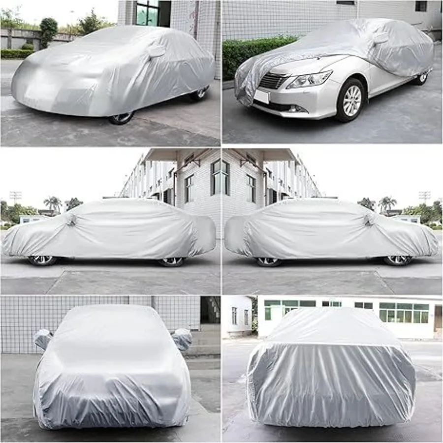 uxcell 3L Non-Waterproof Compact Car Cover - Rain/UV Protection for Sedans Coupes Fits Up to 4.75m
uxcell 3L Non-Waterproof Compact Car Cover - Rain/UV Protection for Sedans Coupes Fits Up to 4.75m