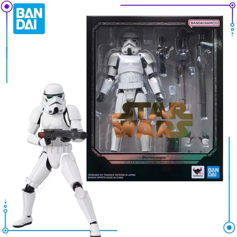 In Stock Bandai S.H.Figuarts Star Wars Stormtrooper Action Figures Desktop Decoration Models Toys Figures Collection
In Stock Bandai S.H.Figuarts Star Wars Stormtrooper Action Figures Desktop Decoration Models Toys Figures Collection