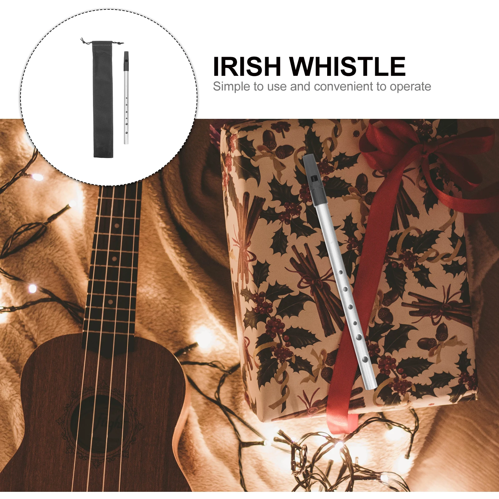 D Whistle Fern Professional Kids Wind Instrument Beginner Musical Practice 6-hole Clarinet Instruments
D Whistle Fern Professional Kids Wind Instrument Beginner Musical Practice 6-hole Clarinet Instruments