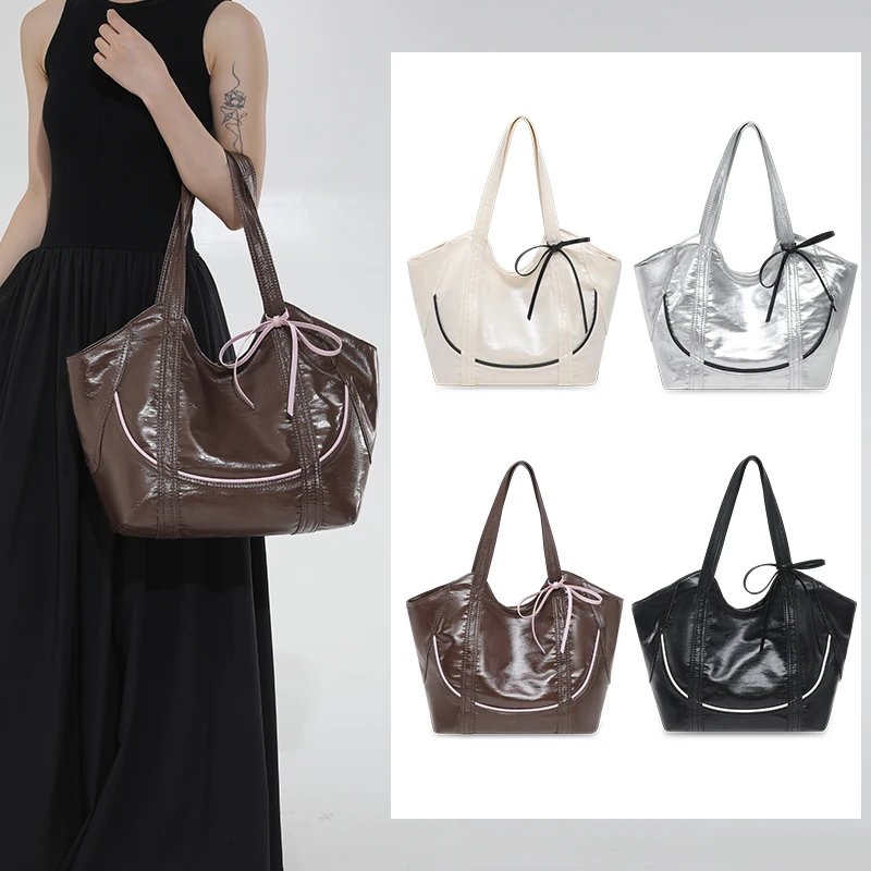 Big Retro Design PU Leather Shoulder Bags For Women 2026 Winter Trend Female Handle Bag Lady Handbags And Purses Retro Tote Bags
Big Retro Design PU Leather Shoulder Bags For Women 2026 Winter Trend Female Handle Bag Lady Handbags And Purses Retro Tote Bags