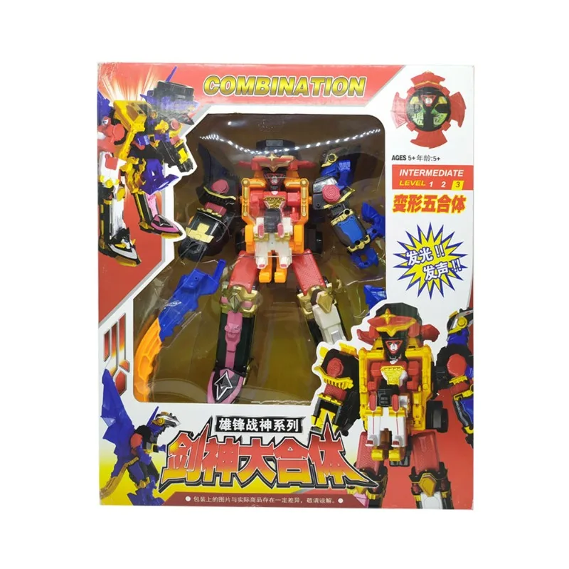 Japan Anime Shuriken Sentai Ninninger Super Sentai Rangers Action Figure Toys 5in1 Collection Assembly Robot Model Boys Gift
Japan Anime Shuriken Sentai Ninninger Super Sentai Rangers Action Figure Toys 5in1 Collection Assembly Robot Model Boys Gift