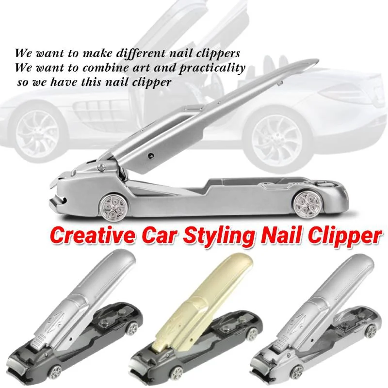 Creative Car Styling Nail Clippers , No Splash Nail Clippers for Fingernail and Toenail, Stainless Steel Nail Cutter Trimmer 
Creative Car Styling Nail Clippers , No Splash Nail Clippers for Fingernail and Toenail, Stainless Steel Nail Cutter Trimmer