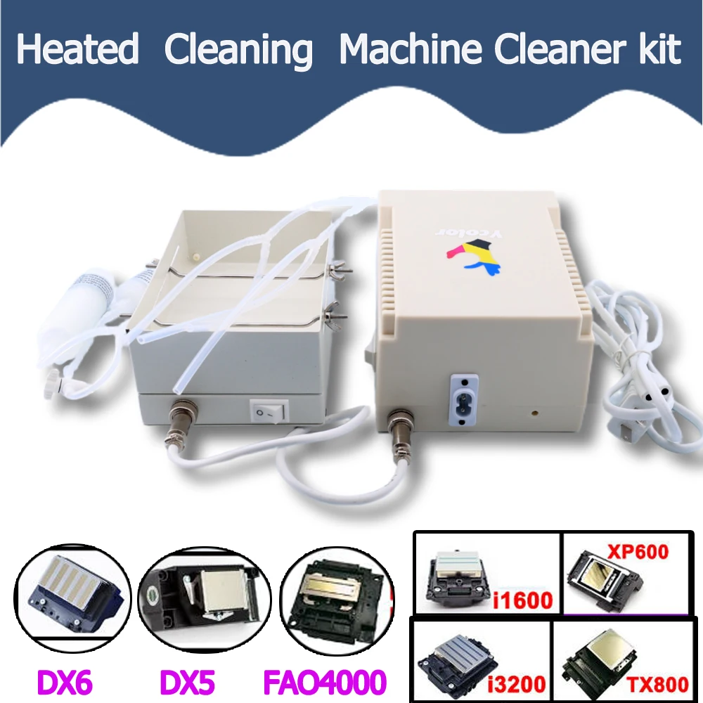 Multi-channel heated cleaning machine set For Epson i3200 DX5 DX6 L1800 L805 1390 L800 1500W 1430 XP 600
Multi-channel heated cleaning machine set For Epson i3200 DX5 DX6 L1800 L805 1390 L800 1500W 1430 XP 600