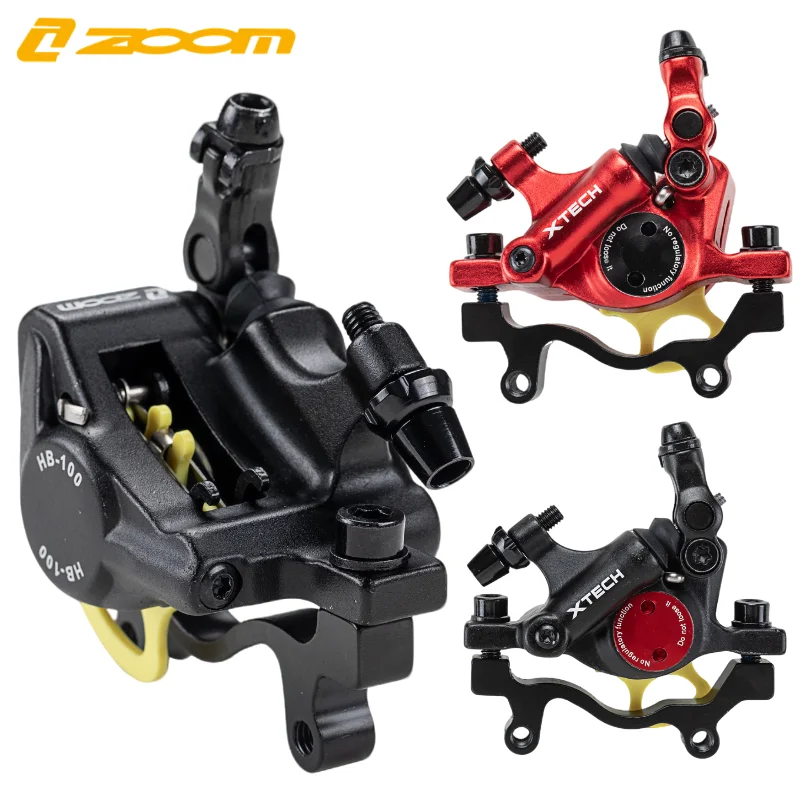 Zoom XTECH Dual Piston Mountain Bike Disc Brake Caliper Hydraulic Road Bicycle Line Pulling Disc Brake Caliper for MTB Scooters
Zoom XTECH Dual Piston Mountain Bike Disc Brake Caliper Hydraulic Road Bicycle Line Pulling Disc Brake Caliper for MTB Scooters