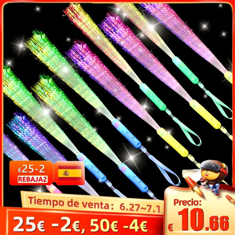 LED Light Stick Luminous Sticks Flashing Bracelets Party Dance Concert Luminous Fiber Stick Wedding Party Glow in the Dark Light
LED Light Stick Luminous Sticks Flashing Bracelets Party Dance Concert Luminous Fiber Stick Wedding Party Glow in the Dark Light