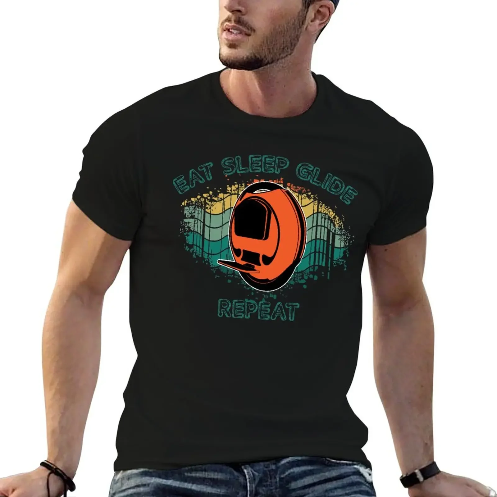 EUC-electric unicycle-Eat Sleep Glide Repeat T-Shirt Aesthetic clothing sports fans kawaii clothes mens t shirts
EUC-electric unicycle-Eat Sleep Glide Repeat T-Shirt Aesthetic clothing sports fans kawaii clothes mens t shirts