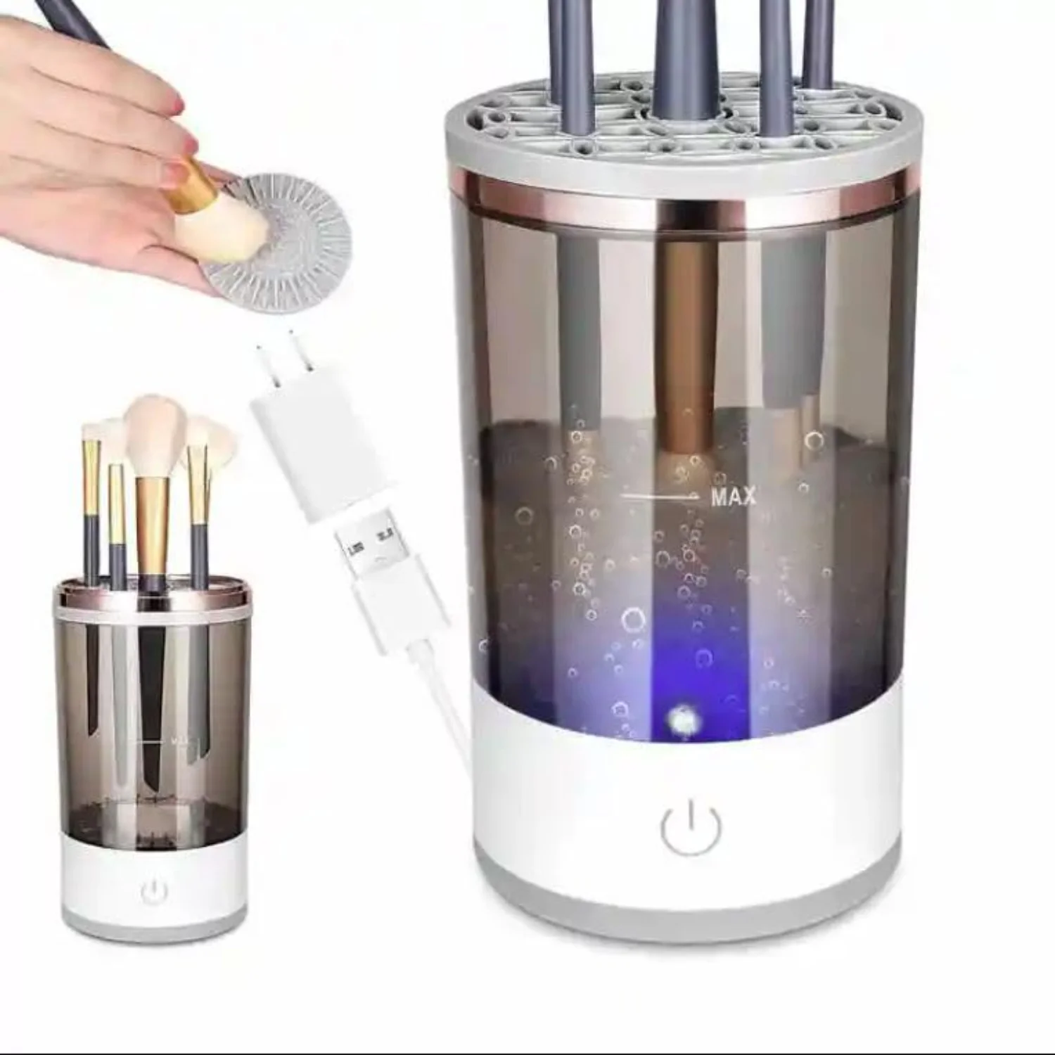 High-quality, professional and convenient Women's Cosmetic Makeup Brush Cleaner Machine - The Complete Essential Beauty Tool Kit
High-quality, professional and convenient Women's Cosmetic Makeup Brush Cleaner Machine - The Complete Essential Beauty Tool Kit