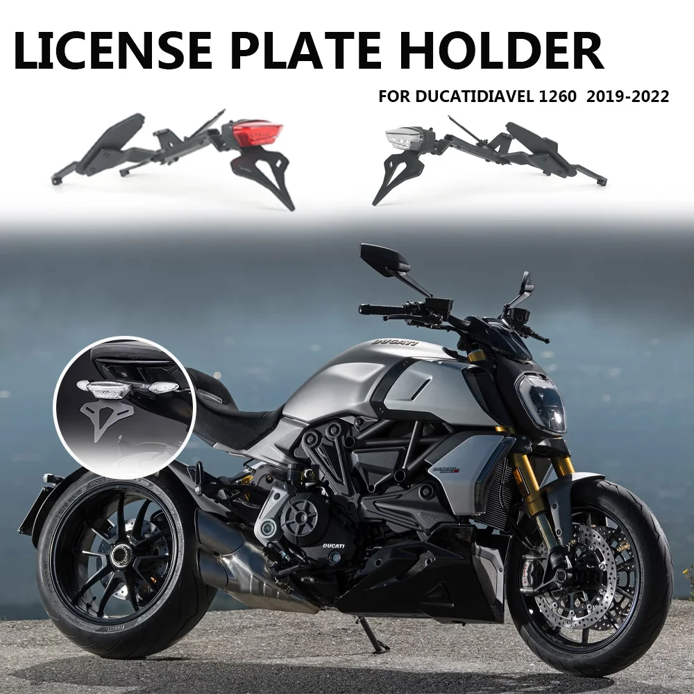 2019-2022 Rear Short Tail Stock License Plate Holder Tailstock Bracket LED Light Motorcycle For Ducati Diavel1260 Diavel 1260
2019-2022 Rear Short Tail Stock License Plate Holder Tailstock Bracket LED Light Motorcycle For Ducati Diavel1260 Diavel 1260