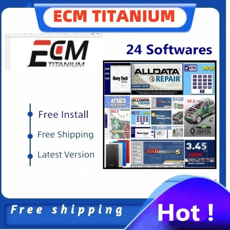 2024 Hot !ECM TITANIUM 1.61 With 26000 + Driver ECM 18259+ Drivers for ecu tool Send link or CD or USB windows 7/8/10
2024 Hot !ECM TITANIUM 1.61 With 26000 + Driver ECM 18259+ Drivers for ecu tool Send link or CD or USB windows 7/8/10
