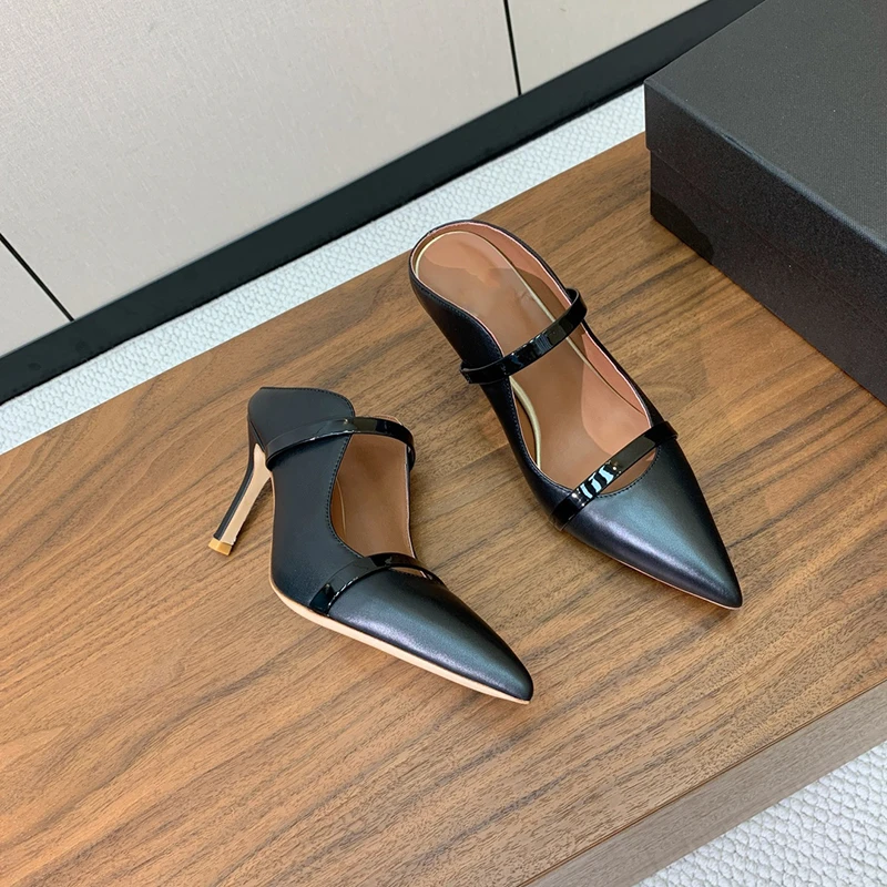 Summer New Arrival Ladies Pointed Toe High Heels Thin Heel Sandals Outdoor Slippers Party Event Large Size Single Shoes
Summer New Arrival Ladies Pointed Toe High Heels Thin Heel Sandals Outdoor Slippers Party Event Large Size Single Shoes
