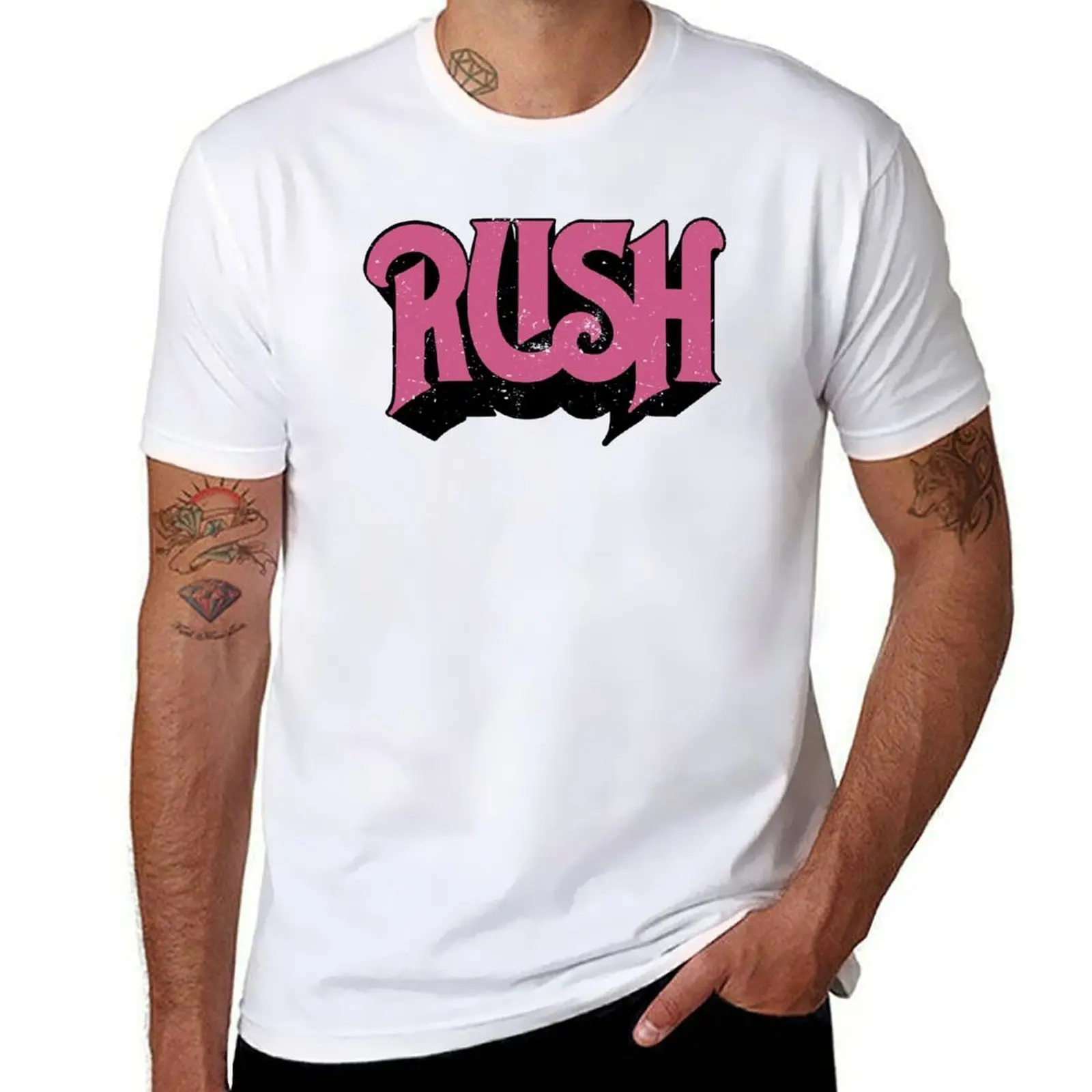 RúSH Rock Band ORIGINAL PINK LOGO T-Shirt t shirt personalised t shirts cotton 100% T-Shirt 
RúSH Rock Band ORIGINAL PINK LOGO T-Shirt t shirt personalised t shirts cotton 100% T-Shirt