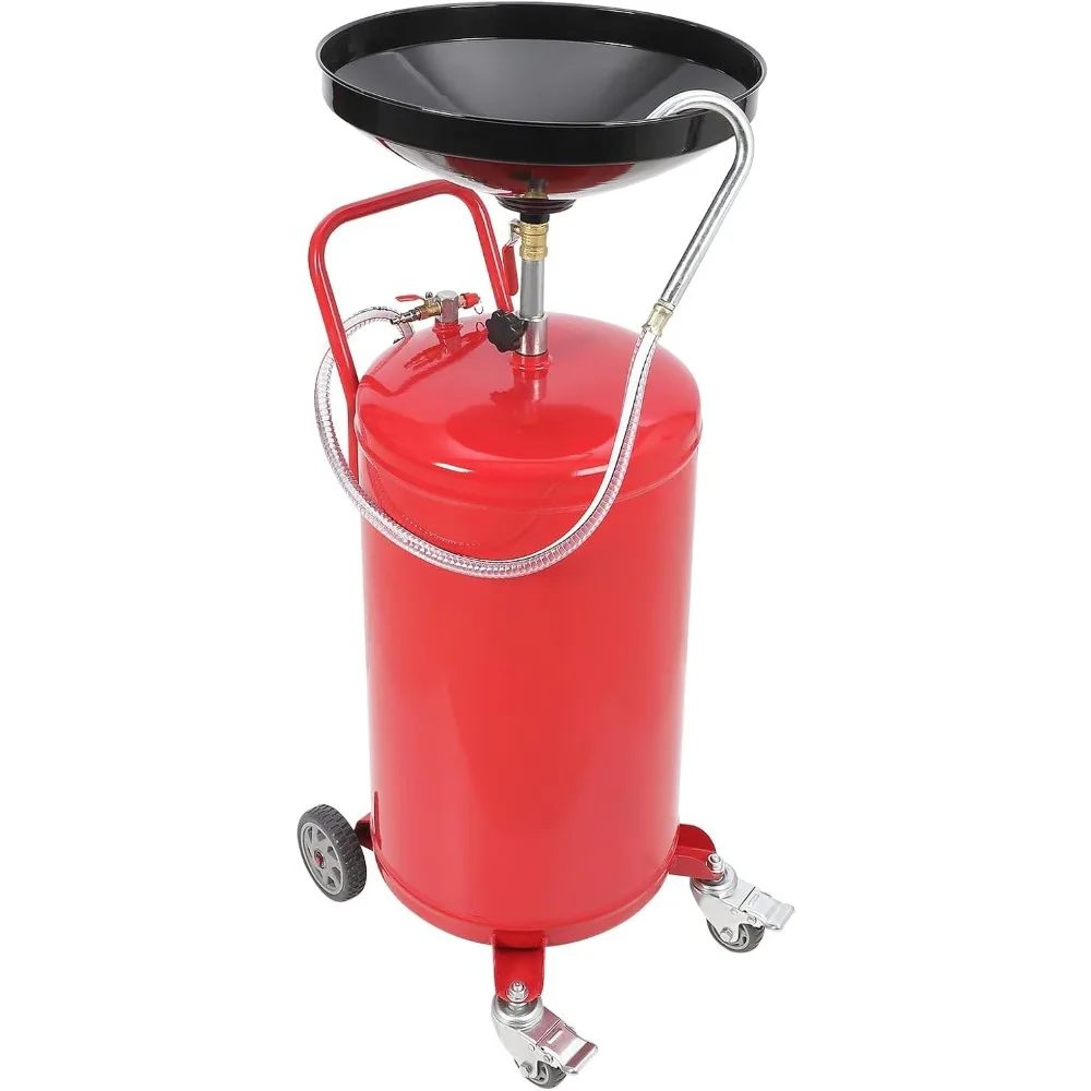 20 Gallon Waste Oil Drain Tank, Adjustable Height Portable Oil Drain Container, With Liquid Level Gauge and Brake Casters, Premi
20 Gallon Waste Oil Drain Tank, Adjustable Height Portable Oil Drain Container, With Liquid Level Gauge and Brake Casters, Premi