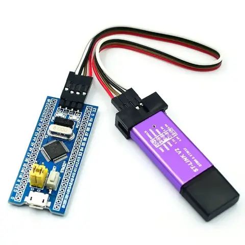ST-LINK V2 Simulator Download Programmer STM32F103C8T6 ARM STM32 Minimum System Development Board STM32F401 STM32F411