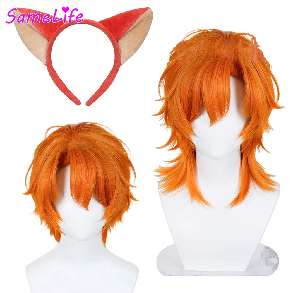 Лиса Ник Уайльд парики косплей фэнтезийные волосы мультфильм зоопарк костюм маскировка аксессуары Хэллоуин взрослые мужчины ролевая игра фантазия реквизит
Лиса Ник Уайльд парики косплей фэнтезийные волосы мультфильм зоопарк костюм маскировка аксессуары Хэллоуин взрослые мужчины ролевая игра фантазия реквизит