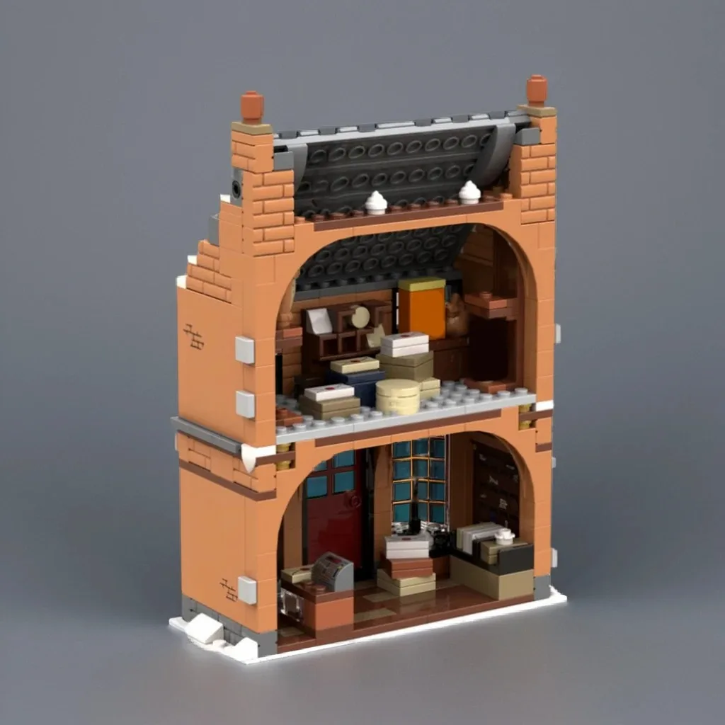 414PCS MOC Magic Movie Village Owl Post Model Premium Display Assembly Bricks DIY Creative Home Decor Gift Collectible Building
414PCS MOC Magic Movie Village Owl Post Model Premium Display Assembly Bricks DIY Creative Home Decor Gift Collectible Building