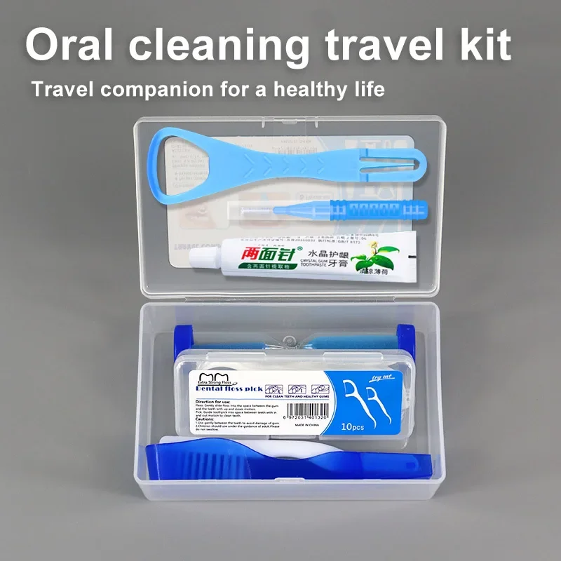 Oral Cleaning Travel Kit Dental Products Tooth Pick Interdental Brushes Dental Supplies Travel Companion for A Healthy Life
Oral Cleaning Travel Kit Dental Products Tooth Pick Interdental Brushes Dental Supplies Travel Companion for A Healthy Life