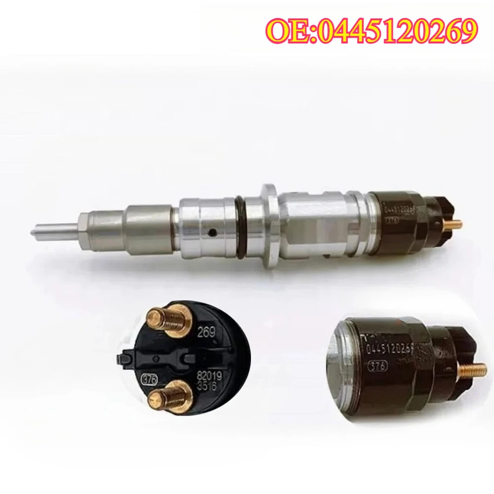 Original High Quality New For 0445120269 Diesel common rail injector assembly for IVECO FIAT Truck Engine Spare Parts
Original High Quality New For 0445120269 Diesel common rail injector assembly for IVECO FIAT Truck Engine Spare Parts