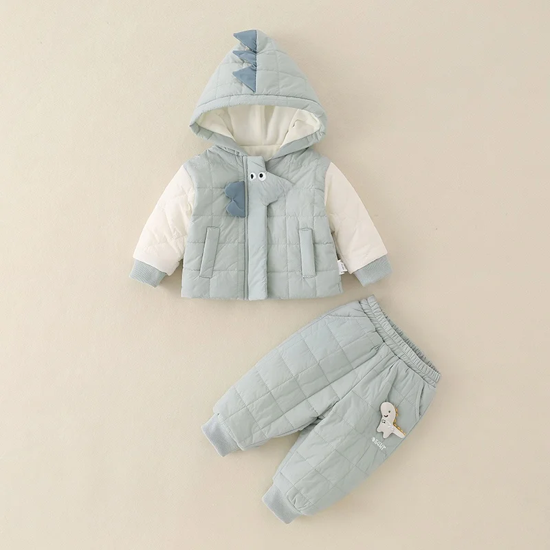 Осенне-зимний комплект из хлопка Thiened для мальчиков, джинт и брюки с мультяшным принтом, костюм из двух предметов, теплый и удобный детский C...
Осенне-зимний комплект из хлопка Thiened для мальчиков, джинт и брюки с мультяшным принтом, костюм из двух предметов, теплый и удобный детский C...