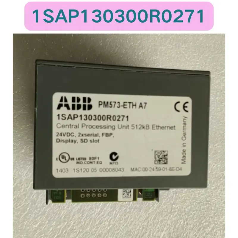 Used 1SAP130300R0271 Module Functional test OK Fast delivery
Used 1SAP130300R0271 Module Functional test OK Fast delivery